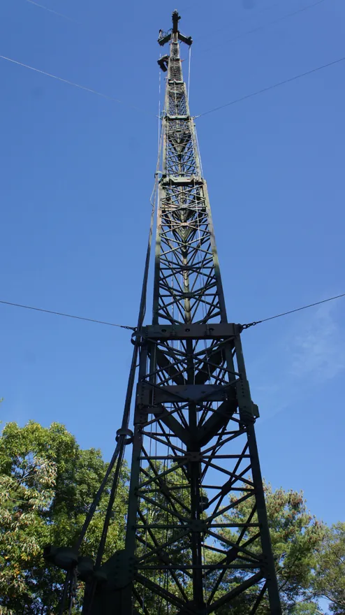 Lattice communications tower
